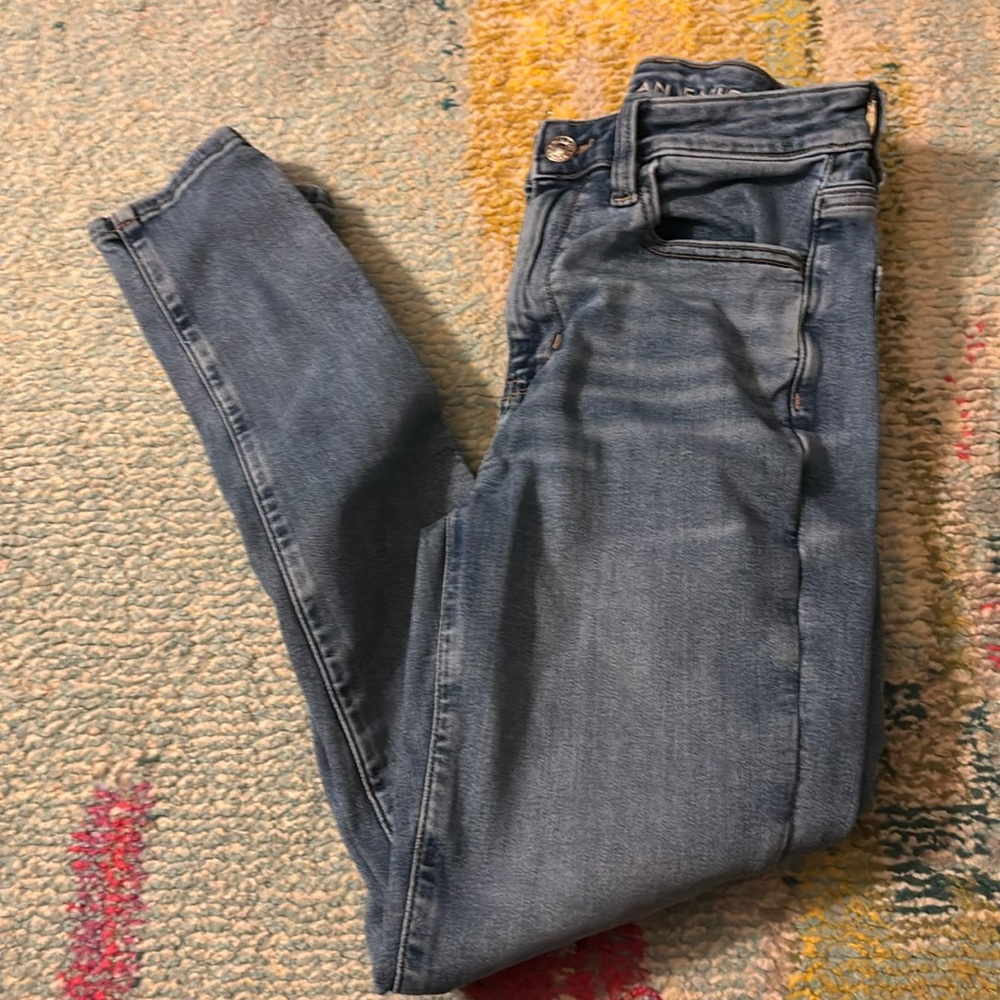 American Eagle Super Hugh Rise Jeggings